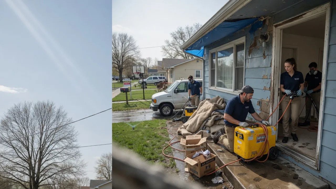 Basement Flood Cleanup in East Dixfield, ME near me